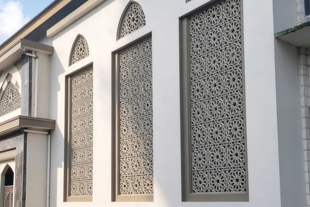 Sinar Alam Cakrabuana Window Precast Project Arabic Design